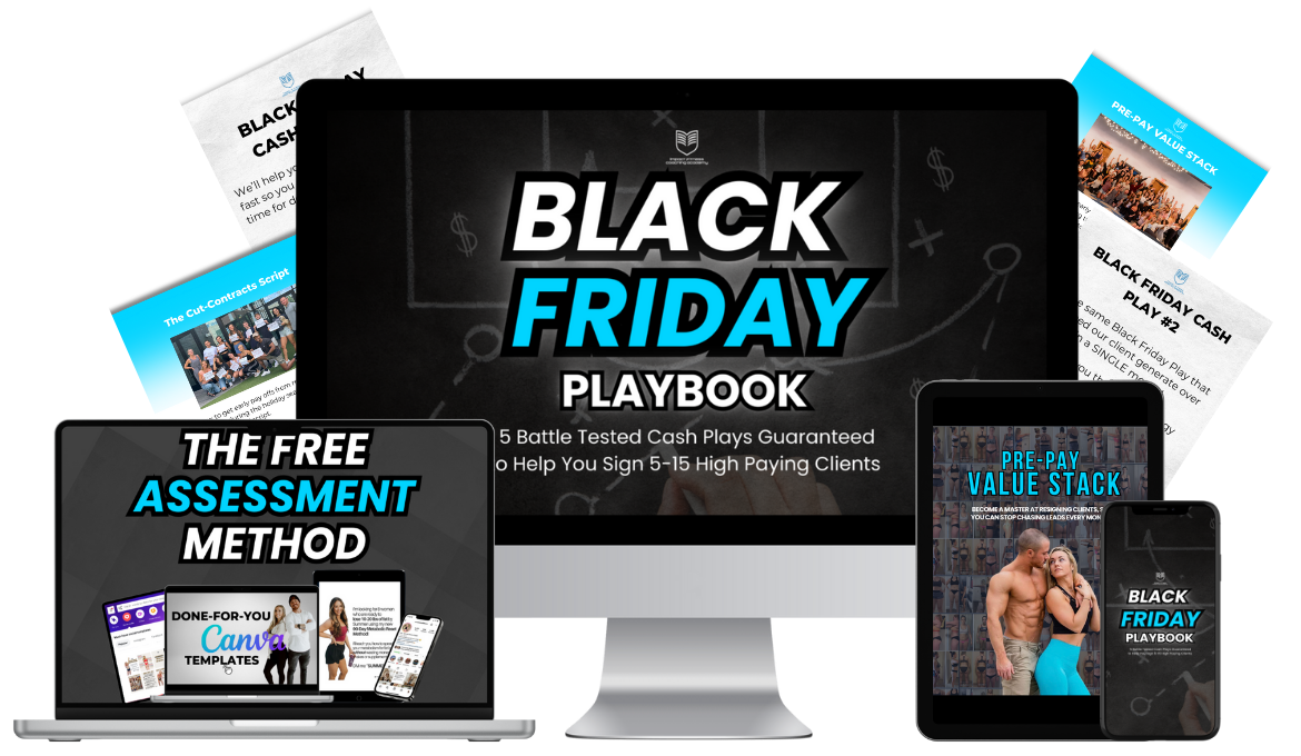 Black Friday Playbook MockUps