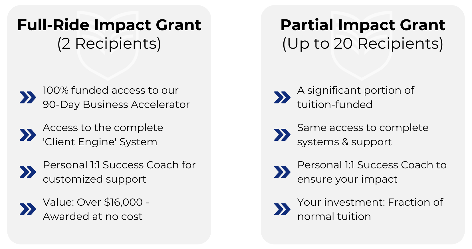 Full-Ride Impact Grant (1)